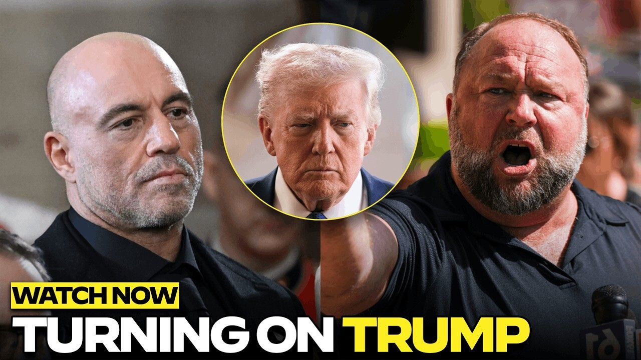 Joe Rogan and Alex Jones ABANDON Trump Over Epstein