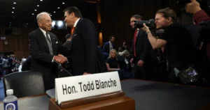 Blanche clears path to nomination after performative meeting with Epstein survivors