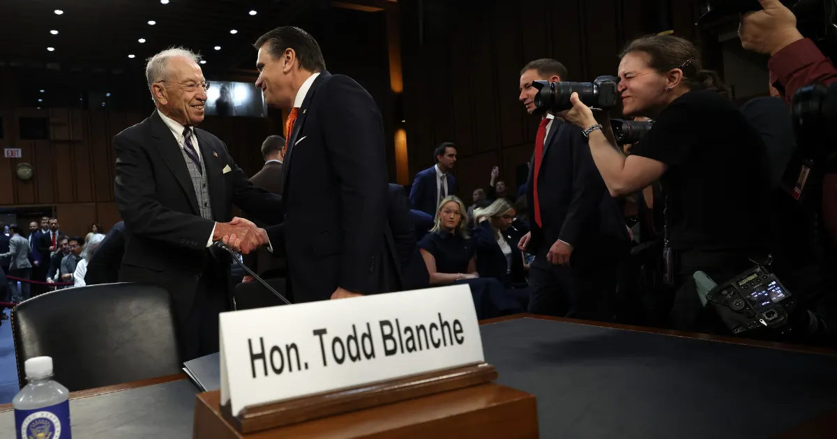 Blanche clears path to nomination after performative meeting with Epstein survivors